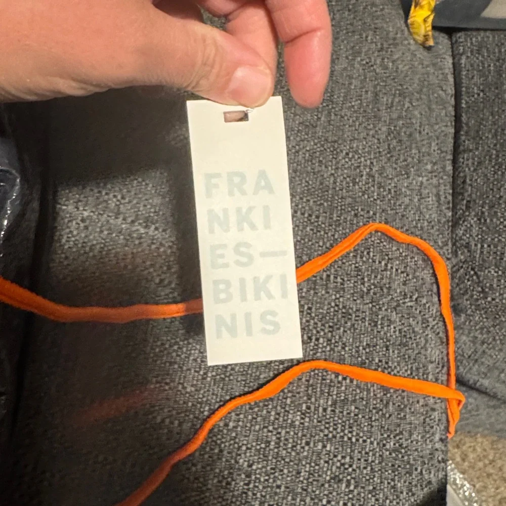 Frankie's Bikinis Bright Orange Bikini Set - Picture 6 of 6